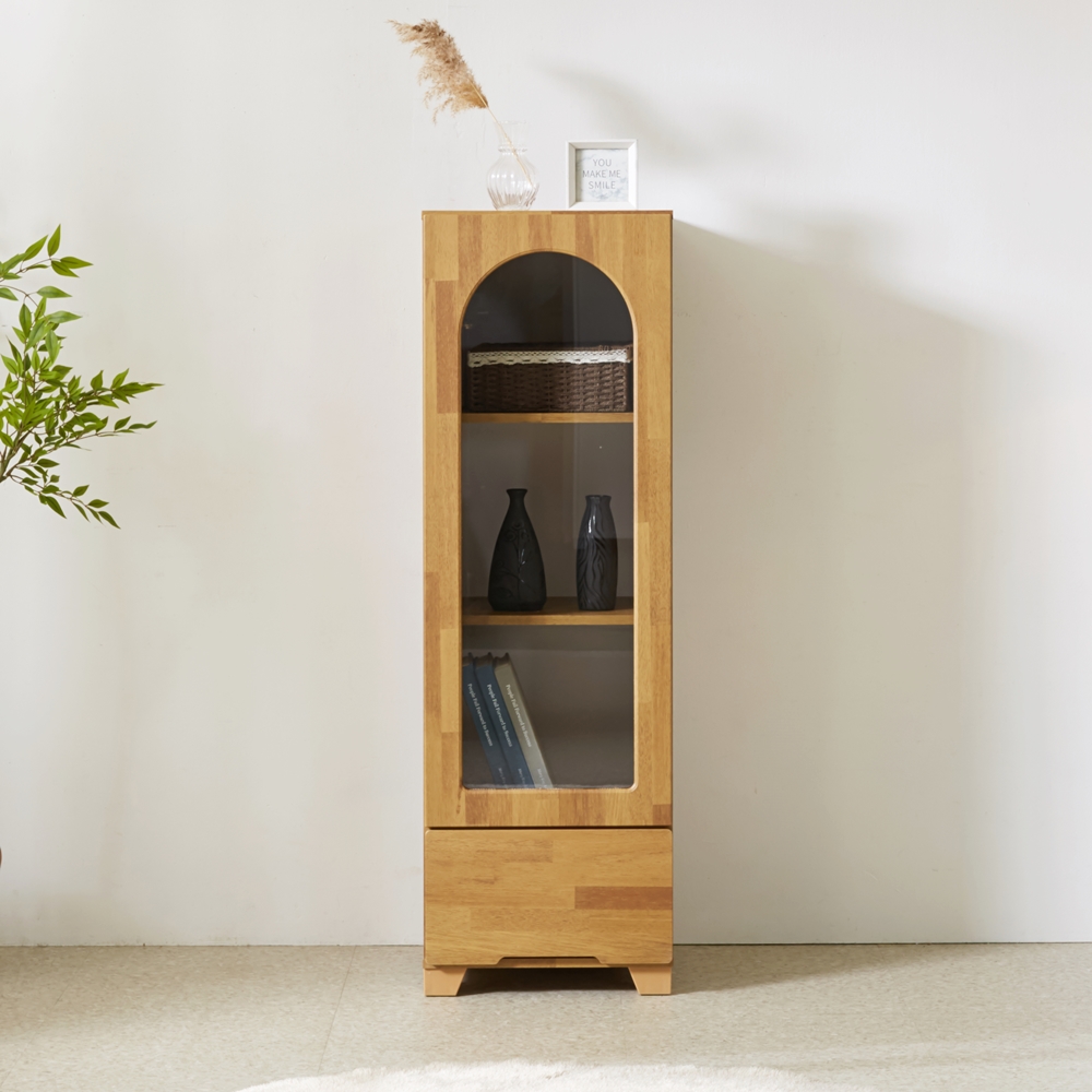 로인 양주 술 위스키진열장 슬림 유리장식장 피규어장 400