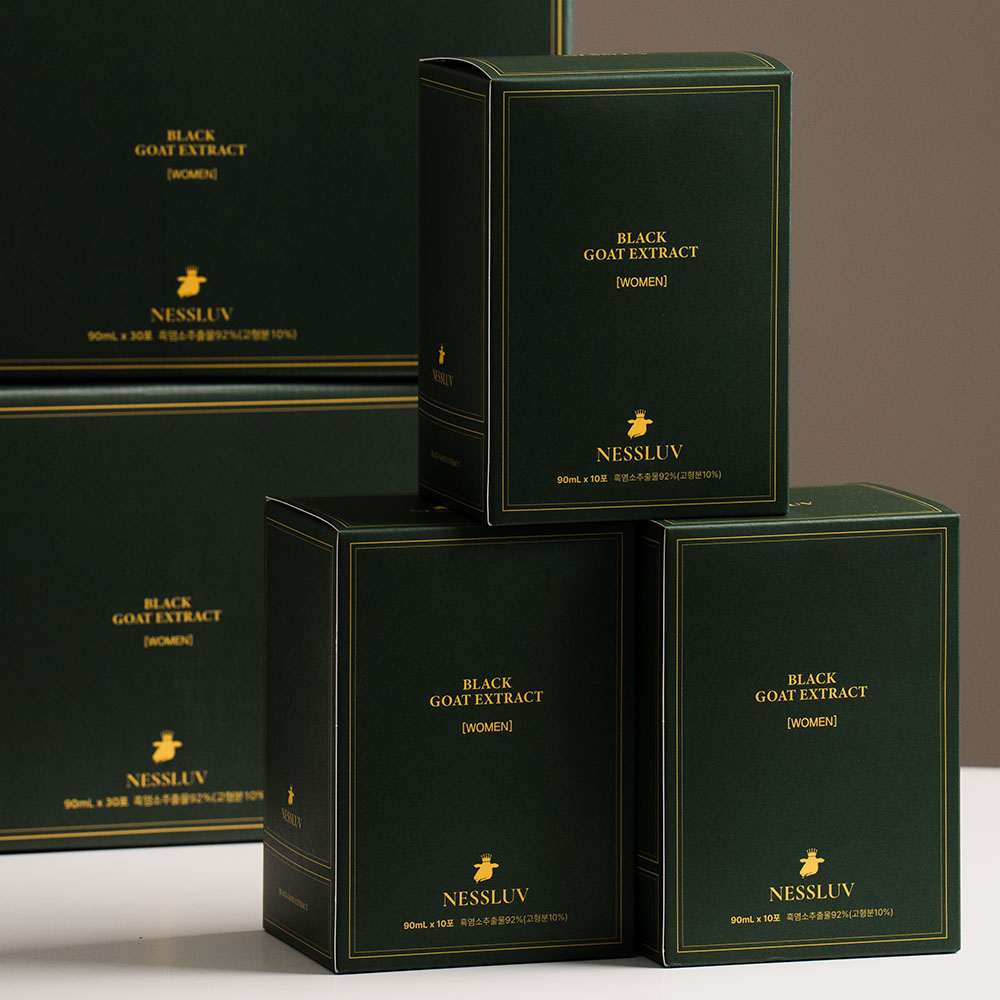 네스럽 흑염소진액 엑기스 흑염소즙 흙염소 효능 90ml x 120포 - 상세 이미지 2