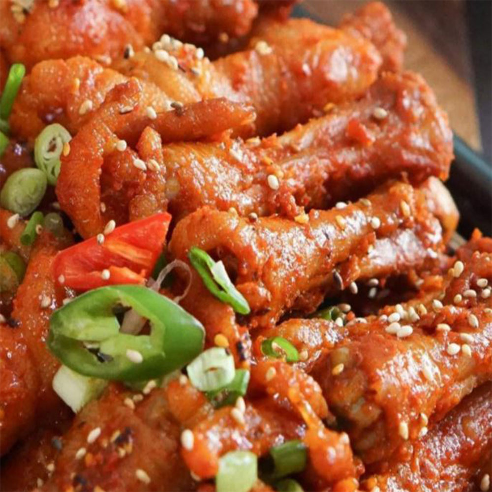 직화 튤립 닭발 2팩 매콤 쫀득한 야식 캠핑 술안주