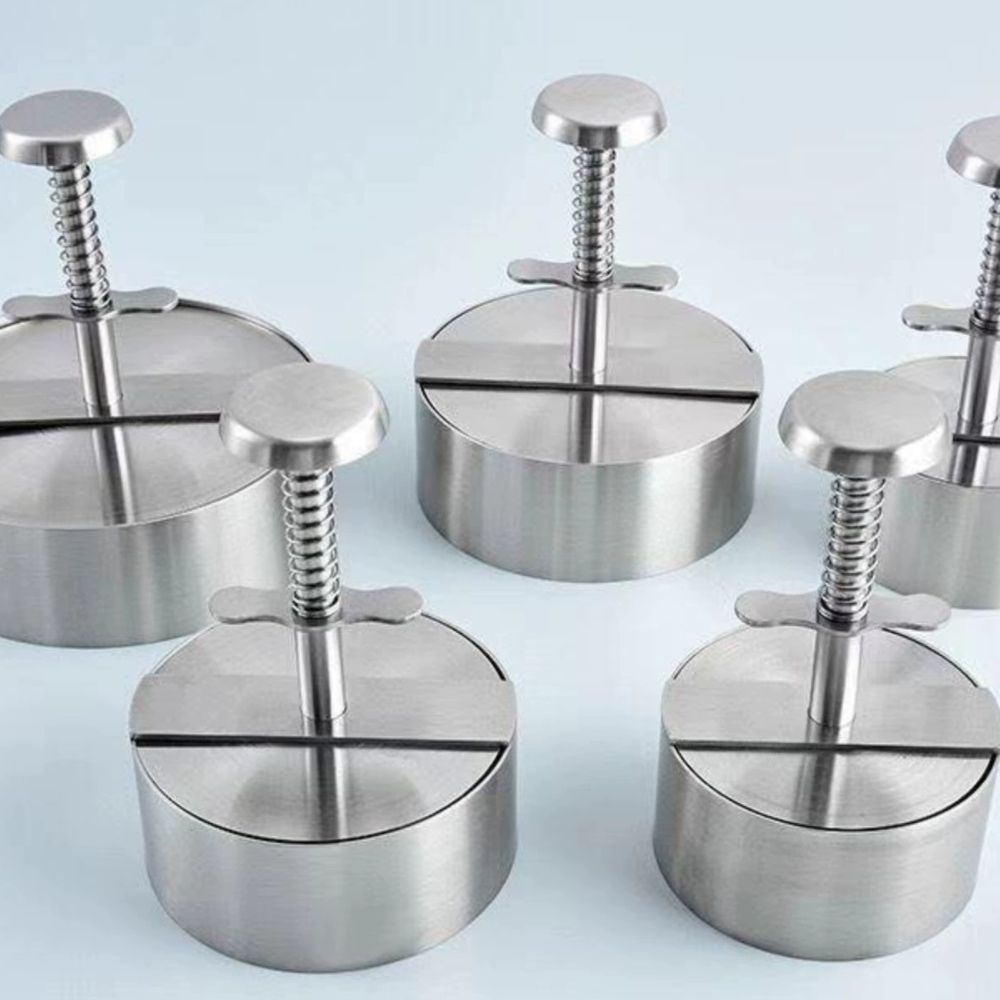 햄버거패티만들기 프레스 떡갈비 주방 메이커 80mm 누르기 A. 8cm 케이크 프레스 - 상세 이미지 4