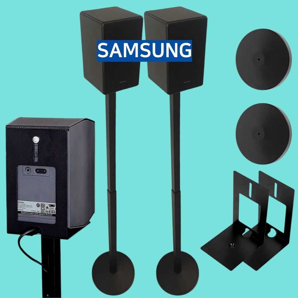 리어 스피커 스탠드 화이트 호환 우퍼 거치대 G. Sony RS3SS40RS60용 반원형 - 상품 이미지