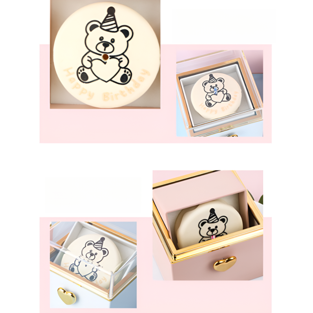 라앤민코 생일 케이크 반지케이스 목걸이 선물 박스 이미지 6