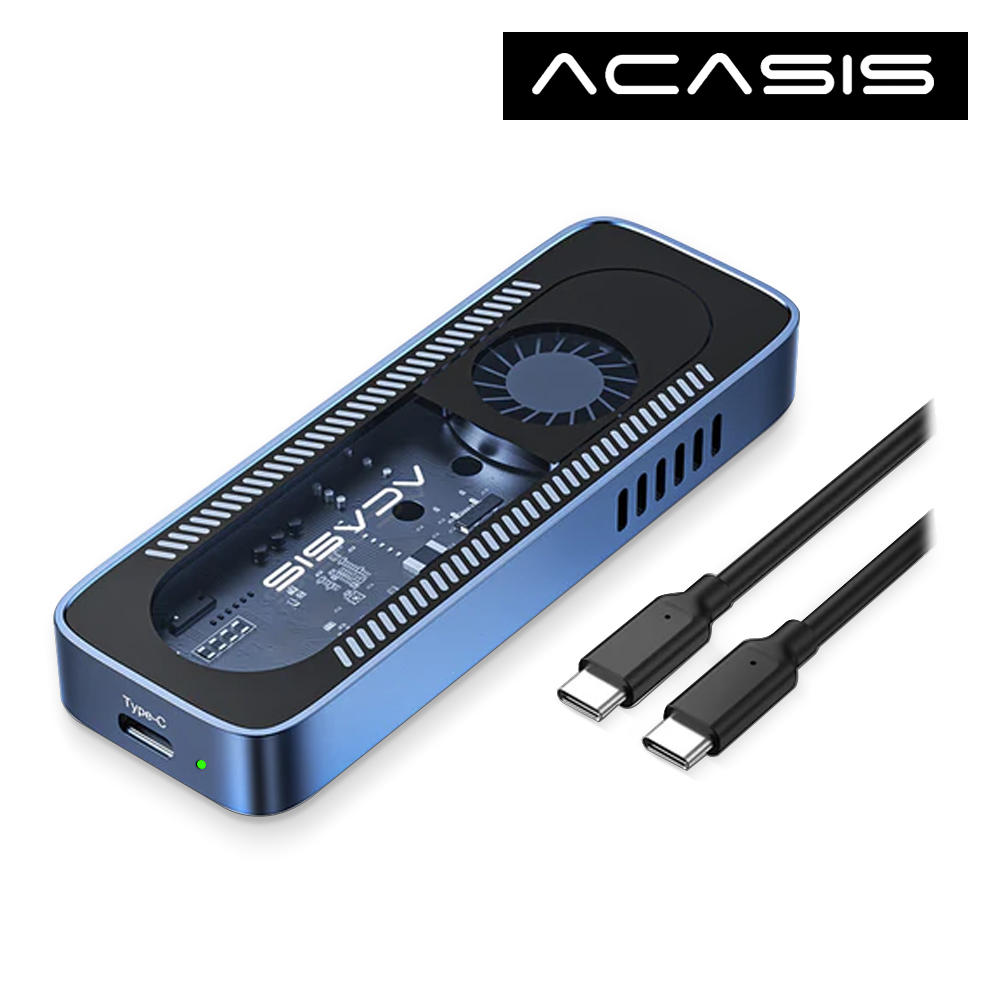 아카시스 EC-6608Air 외장SSD 1TB M.2 NVMe SSD 케이스 인클로저 외장하드 - 상세 이미지 2