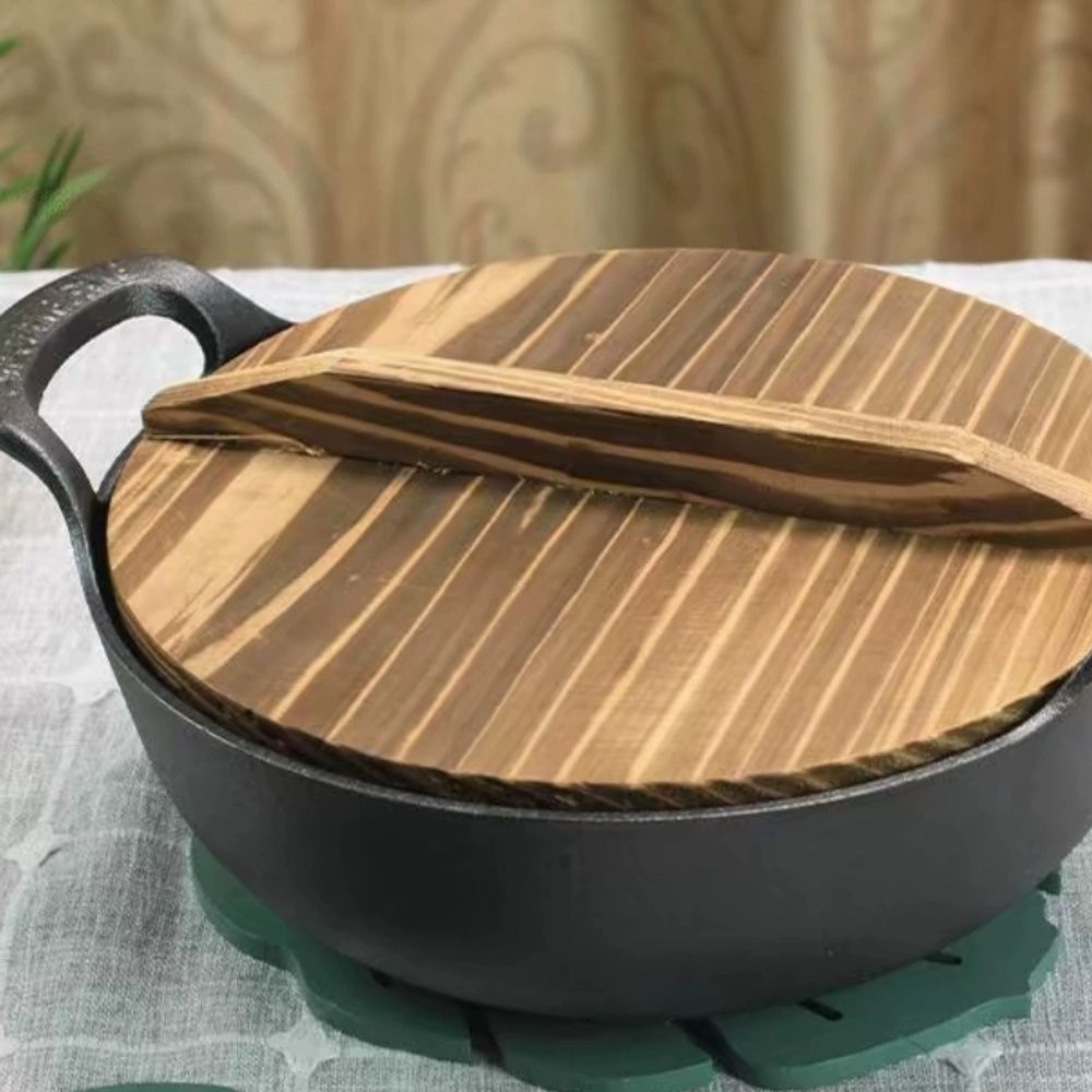 베이비 웍 무쇠 매트블랙 스타우브 미니 냄비 A. 20cm 높이 8cm 잉곳 냄비 플러스 - 상세 이미지 5