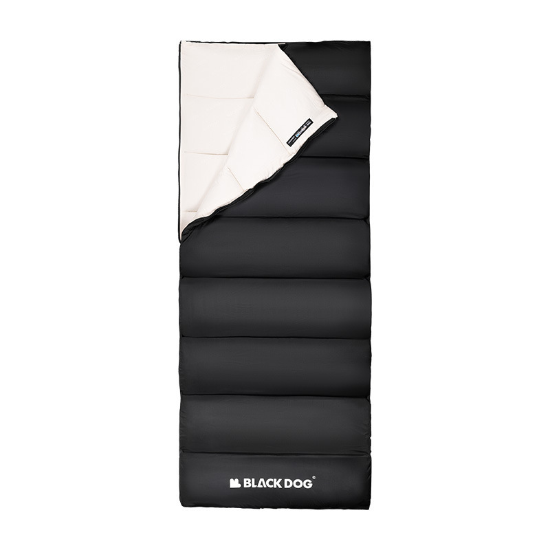 BLADOG 아웃도어 캠핑침낭 동계침낭 다운침낭 겨울침낭 경량침낭 백패킹침낭 야경 블랙-1.8kg - 상세 이미지 5