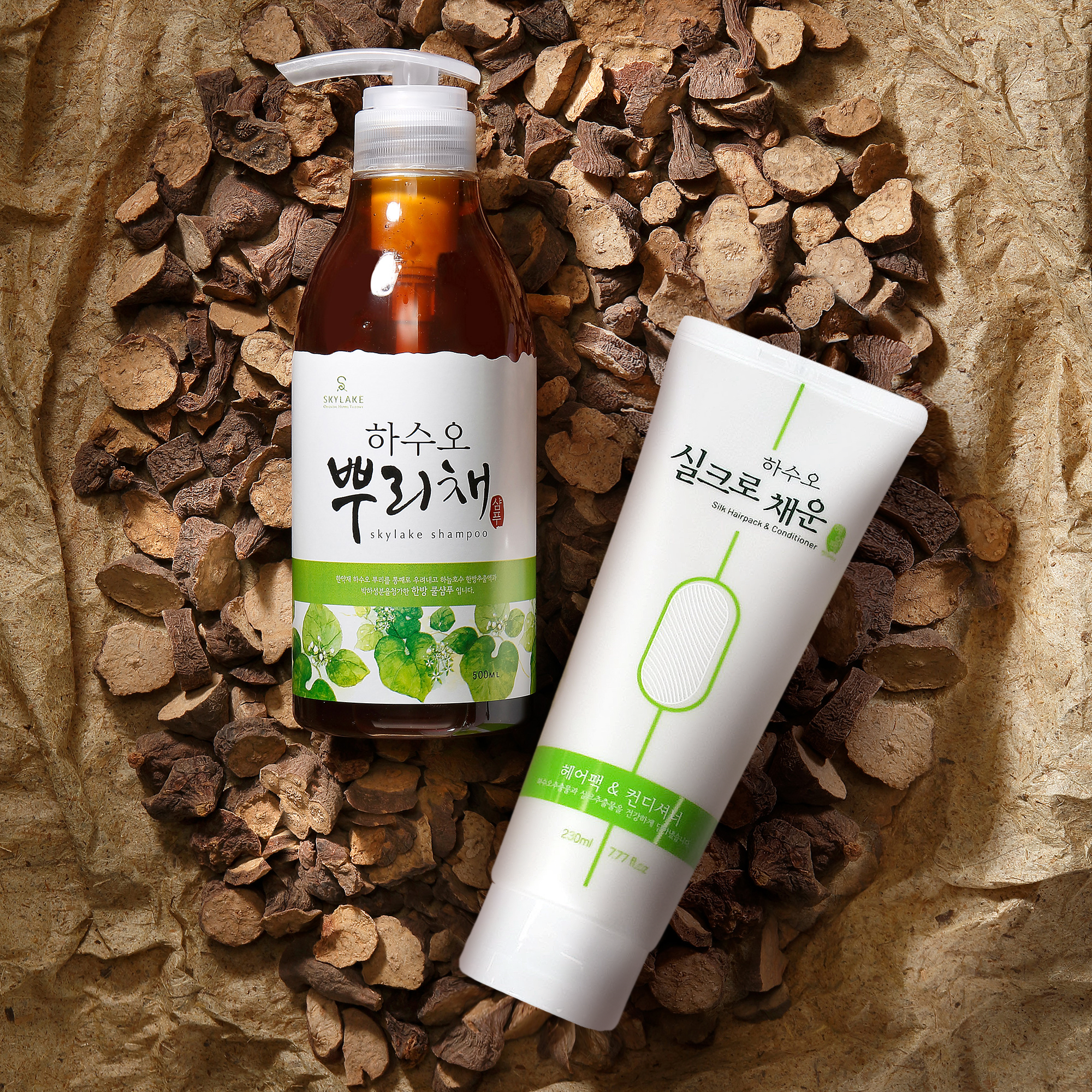 하수오 뿌리채 쿨샴푸 쿨링샴푸 탈모 한방 천연 비듬 저자극 이미지 4