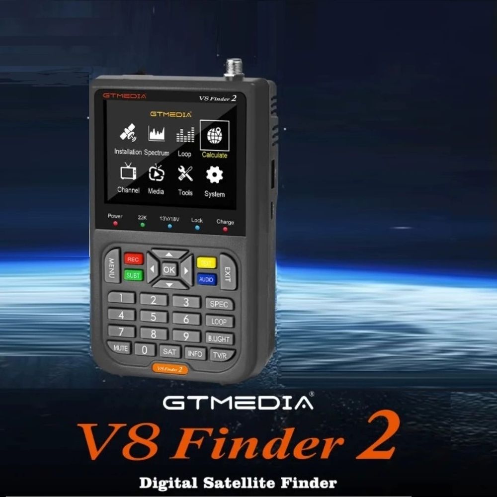 위성 파인더 디지털 접시 탐색기 계량기 신호 A. GTMEDIA V8 FINDER2 DVB - 상세 이미지 3