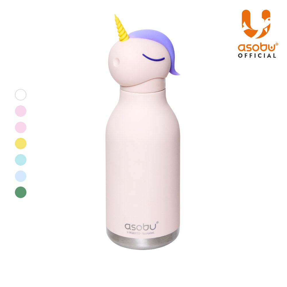 아소부 스테인레스 보온보냉 캐릭터 텀블러 베스티 460ml, 유니콘