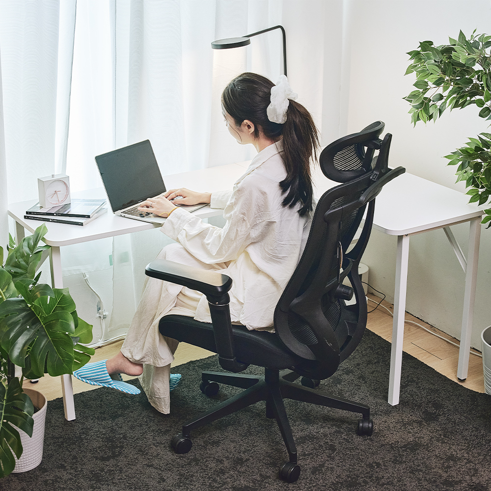 제닉스 ARENA L데스크 라이트 ㄱ자코너 2인용 컴퓨터게이밍책상