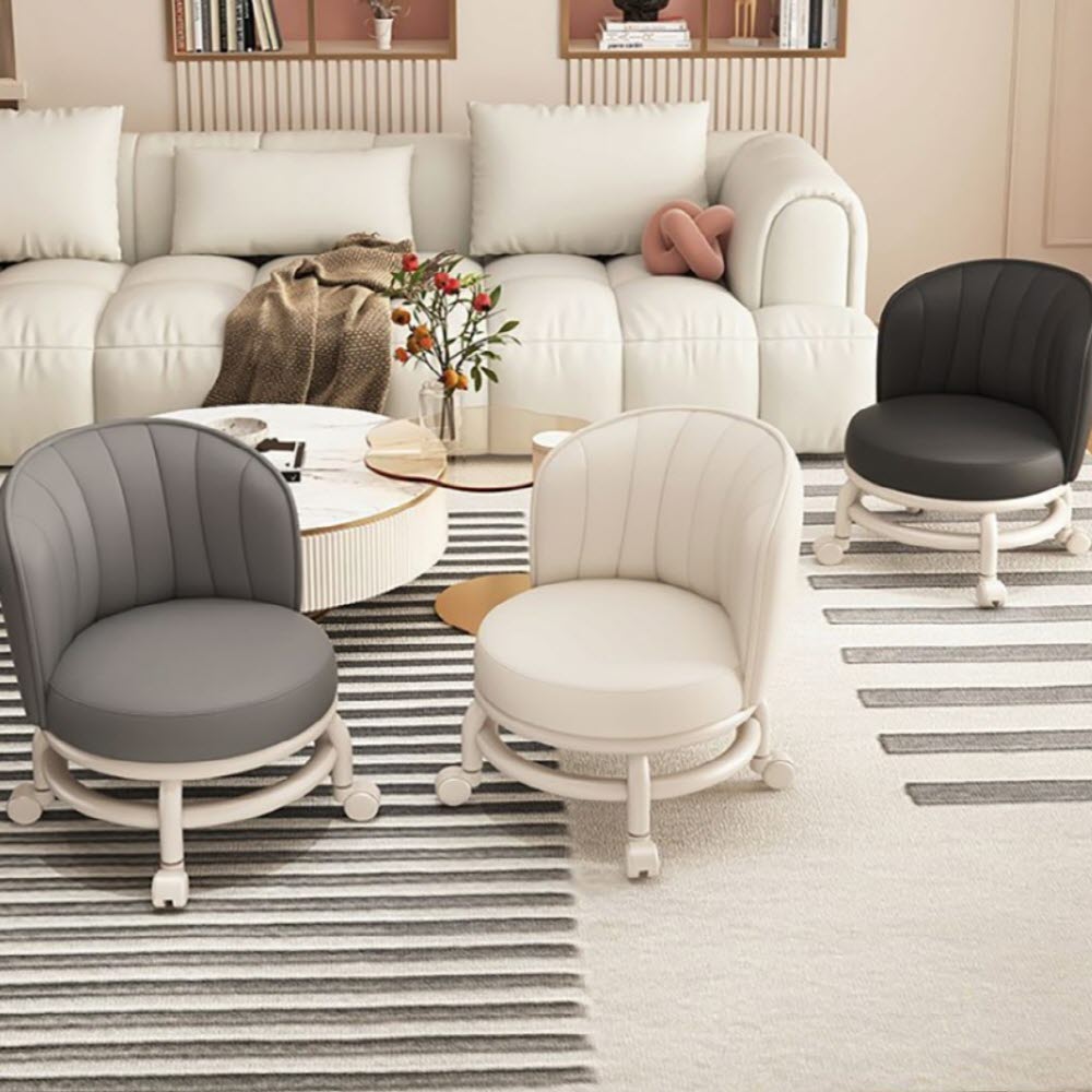 앉은뱅이 의자 안증뱅이 돌돌이 좌식 바퀴달린 등받이 이동 청소