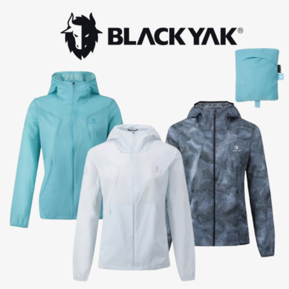 블랙야크 여성 패커블 아이유 여름 바람막이 점퍼 트레일러닝 초경량 자켓 1BYJKMU513
