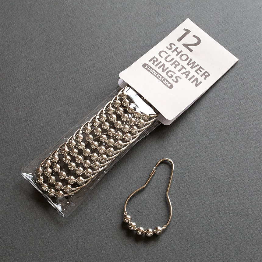 원세븐나인 스테인리스 샤워커튼 고리