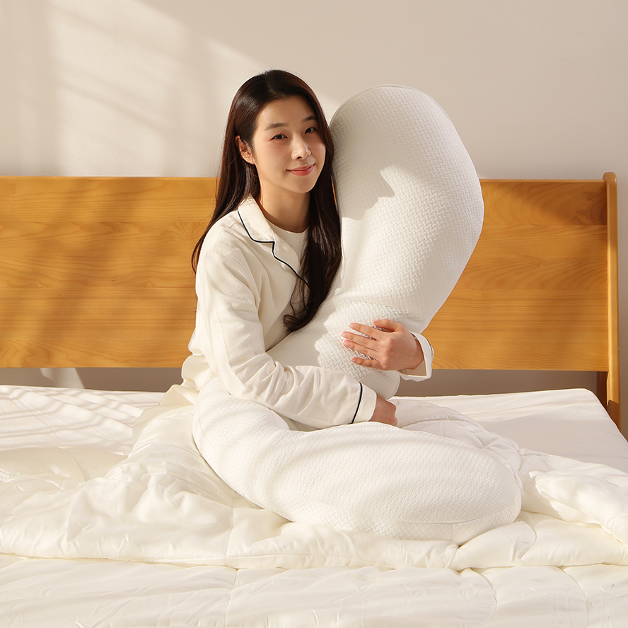 슬립앤슬립 깊은잠 클라우드 바디필로우 쿠션 롱 베개 S 이미지 2