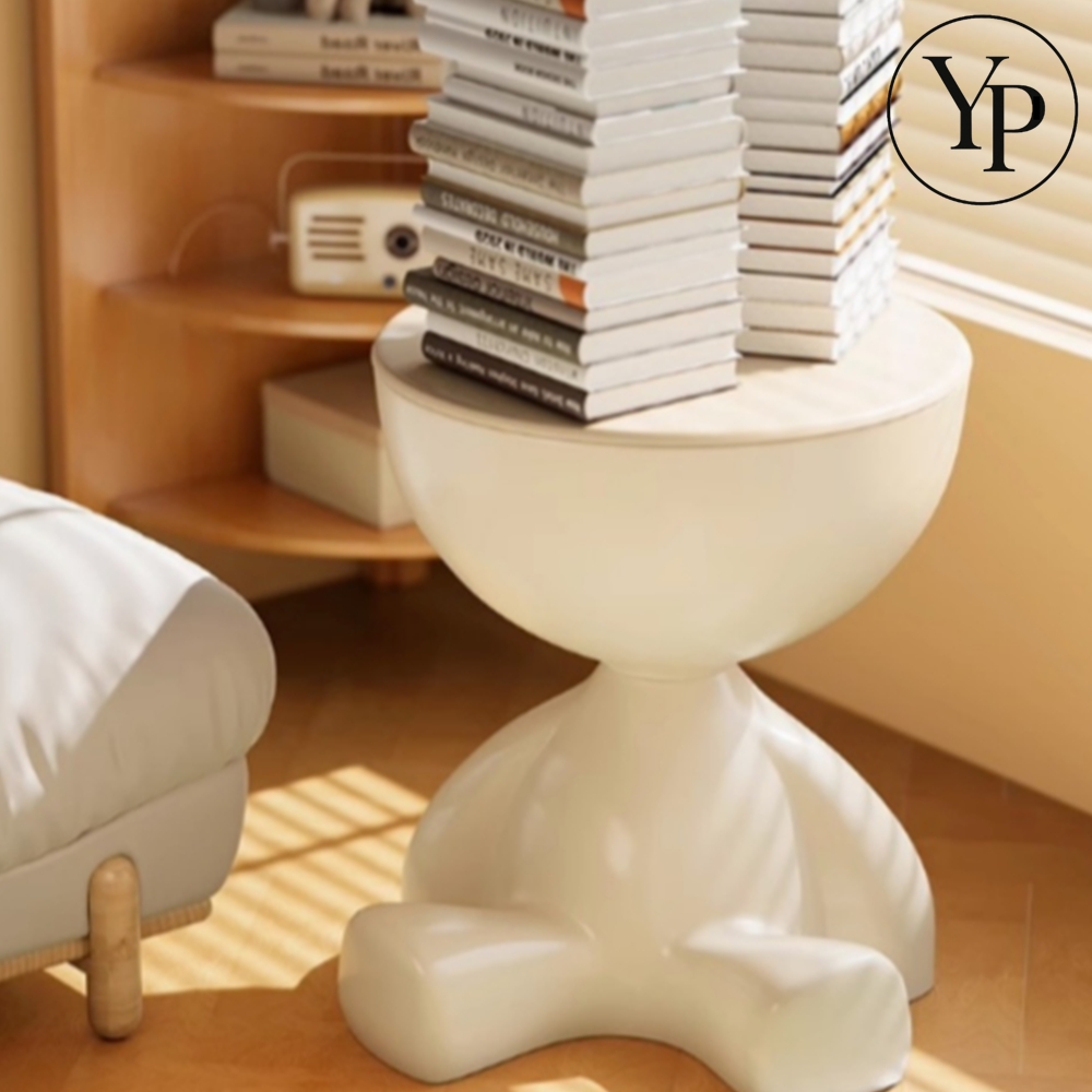 미니스텝 사이드 테이블 선반 일체형 북테이블 모던 엔틱 인테리어 식탁