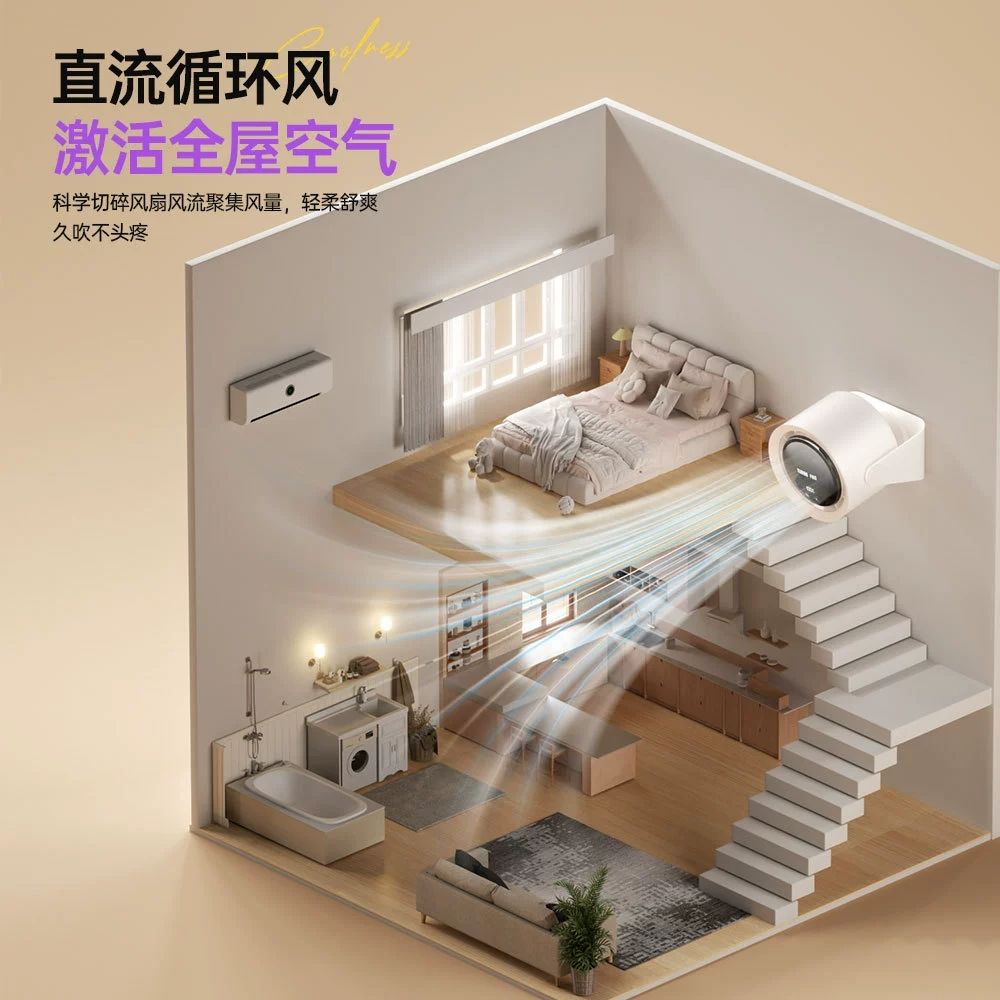 초소형에어컨 탁상용 미니선풍기 소형 휴대용 미니 A. 카키색 h 충전식 모델 5400mah - 상세 이미지 5