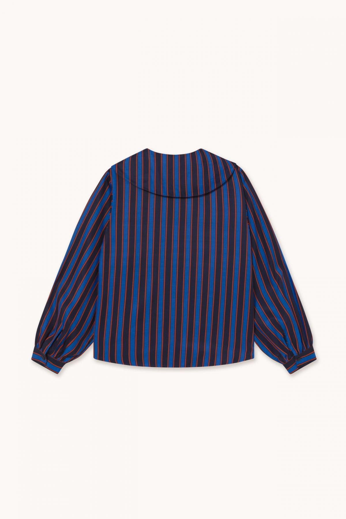 타이니코튼 스트라이프 네이비 블라우스 AW25-617107 ONE COLOR - 상세 이미지 2