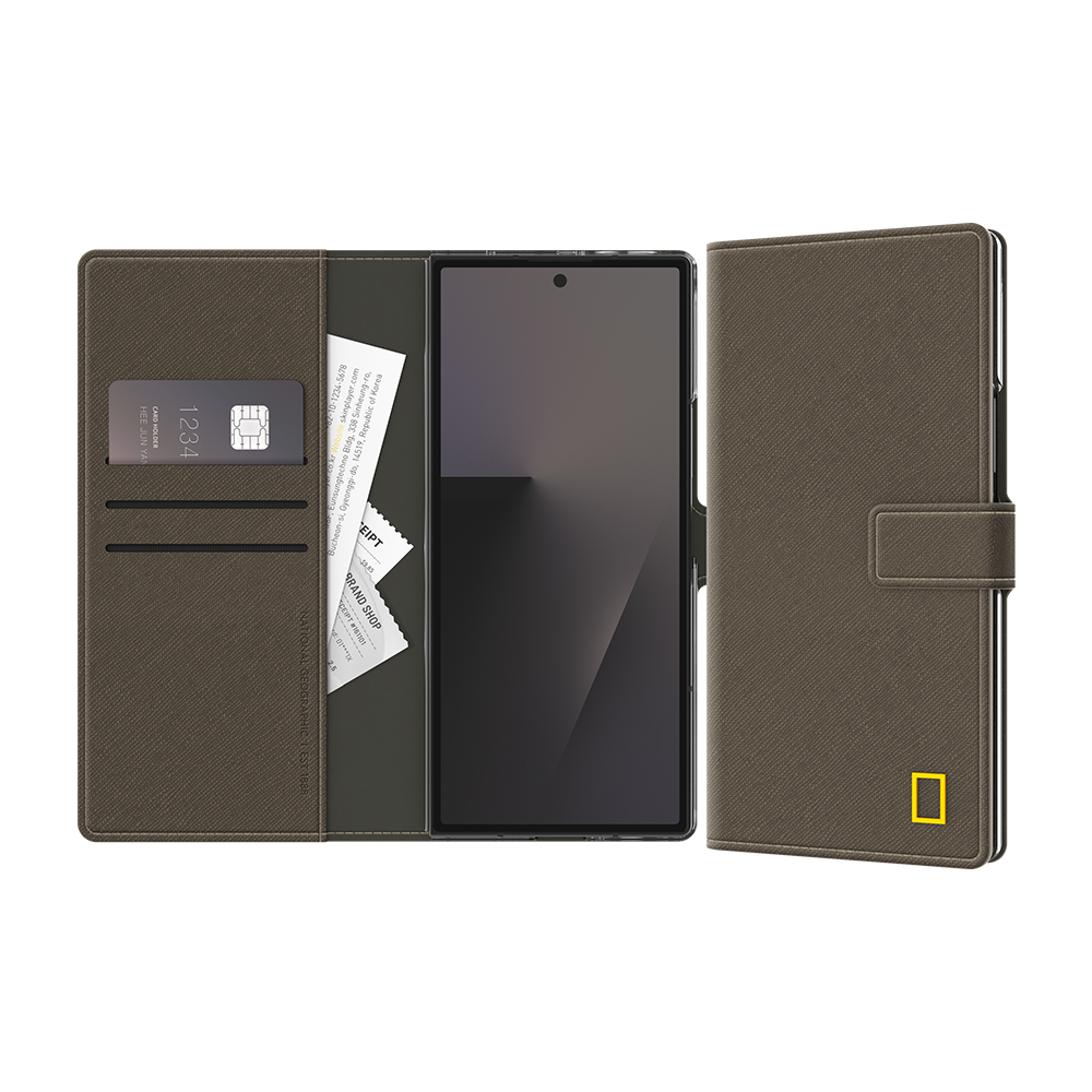 내셔널지오그래픽 비즈니스 월렛 케이스 카키, 갤럭시Z 폴드7