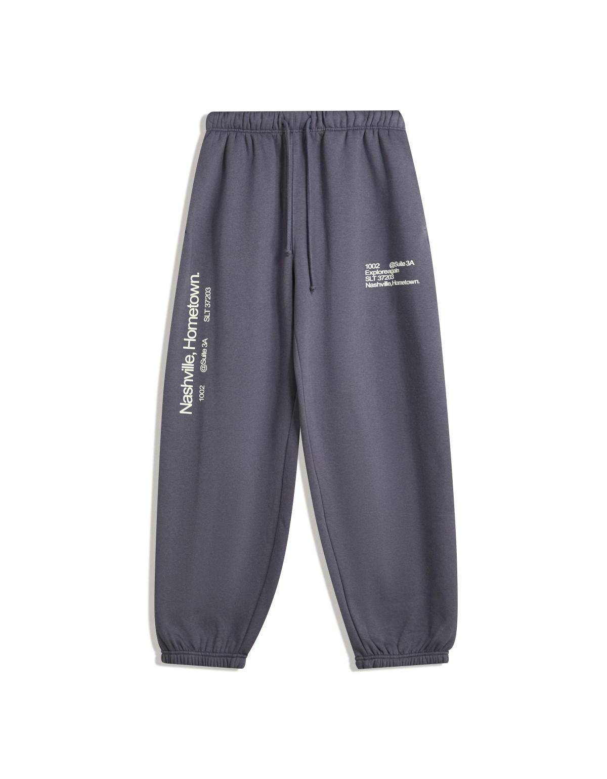 버쉬카 프린트 스트리트 조거 팬츠 5292/700 DARK GREY - 상세 이미지 2
