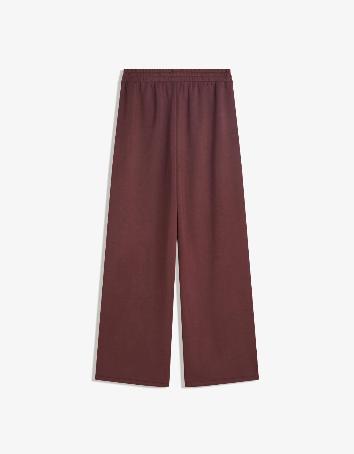 버쉬카 소프트터치 와이드 팬츠 5096/727 BURGUNDY - 상세 이미지 2