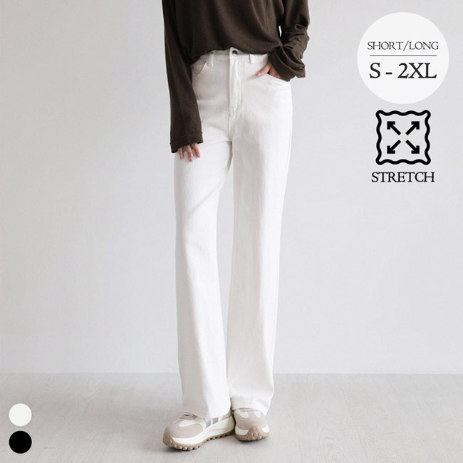 [딱맞진No.15] 3D입체 인밴딩 스판 와이드 팬츠_264744 - 상세 이미지 2