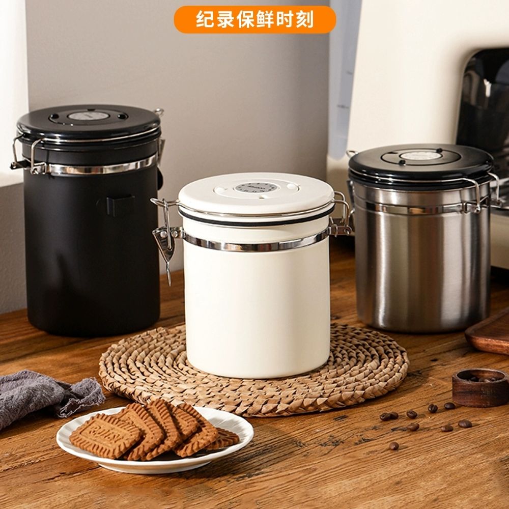 진공밀폐용기 전자레인지용기 반찬통 보관 투명 A. 오리지널 컬러 304 밀봉캔 1.2L - 상세 이미지 3