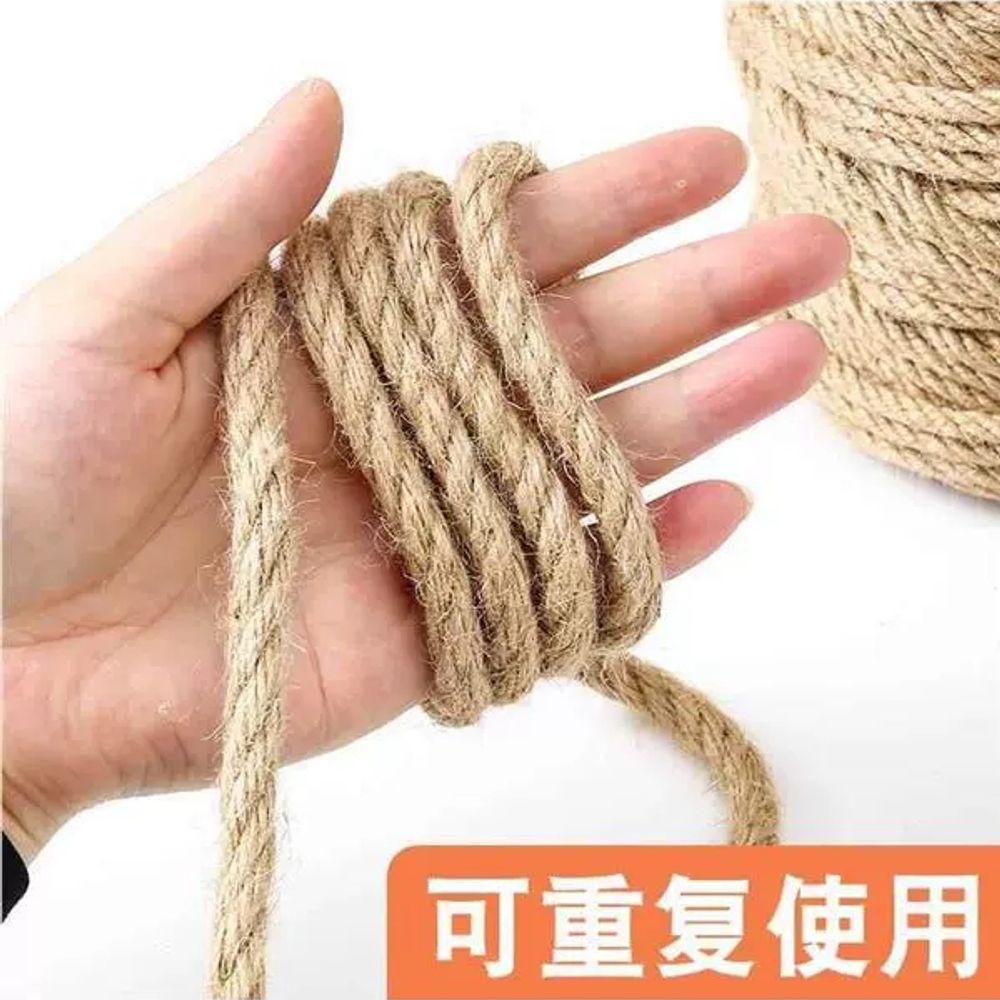 줄다리기 다용도 굵은마끈 체육대회 마끈 굵은 35 A. 두께 2mm 길이 20m 대마 로프 - 상세 이미지 5