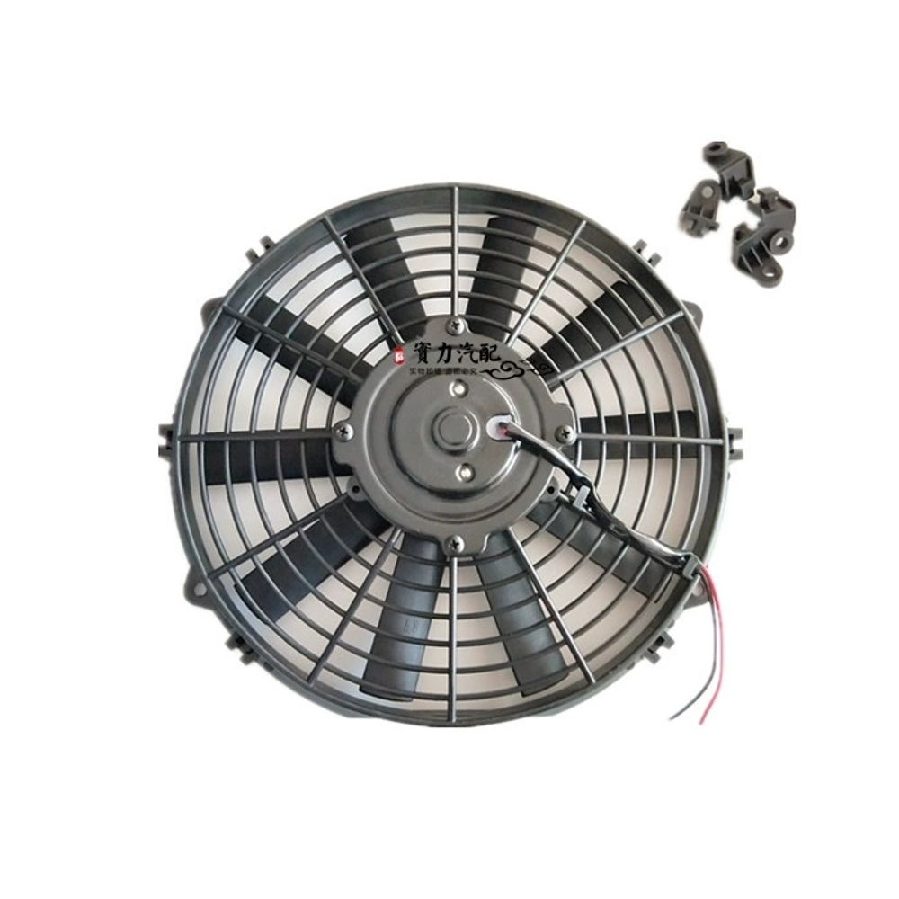 전기 콘덴서 냉각팬 라디에이터 24볼트 80 A. 10 인치 24V 듀얼 베어링 공기 흡입 - 상세 이미지 5