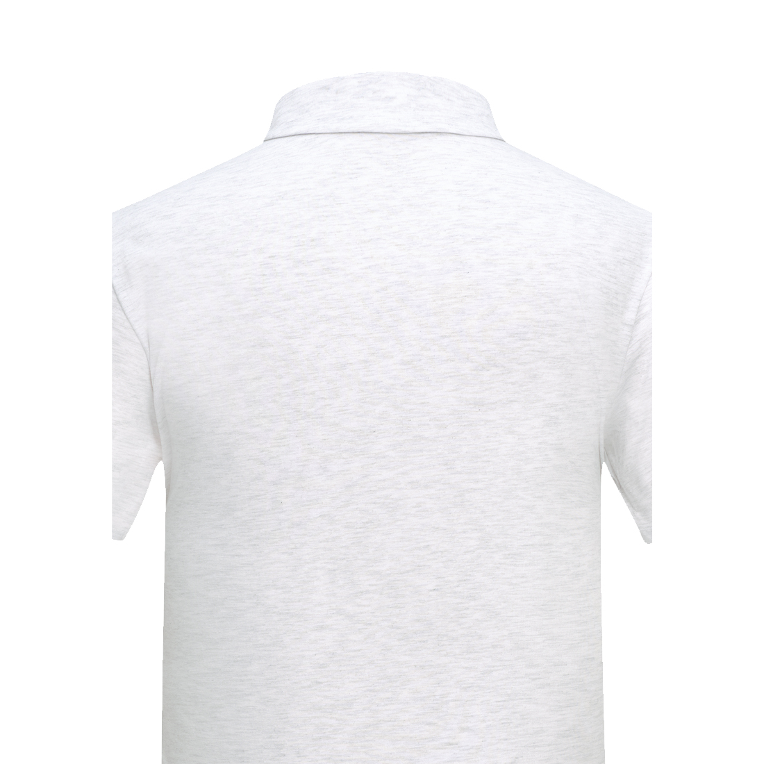 요넥스 253TS057U 배드민턴 카라 반팔 티셔츠 남녀공용 데일리웨어 멜란지화이트 - 상세 이미지 5