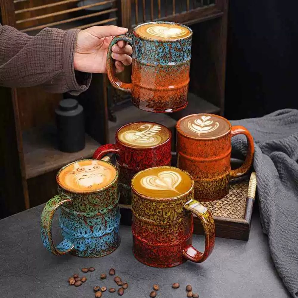 양철화분 레트로 벽걸이 벽걸이화분 인테리어 가드 A. 600ml, A. 금은 물을 생산한다 - 상세 이미지 2