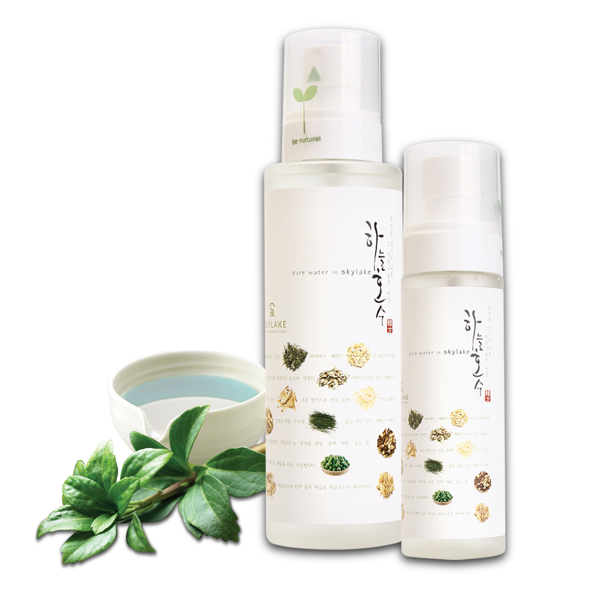 하늘호수 허브보습스킨 천연화장품 250ml - 상세 이미지 4