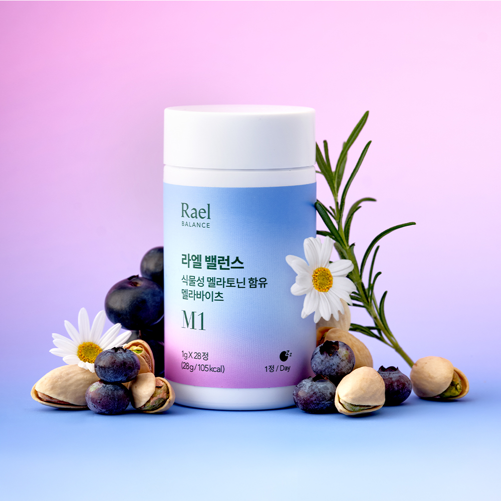 라엘 밸런스 식물성 멜라토닌 함유 멜라바이츠 28정 2박스 이미지 2