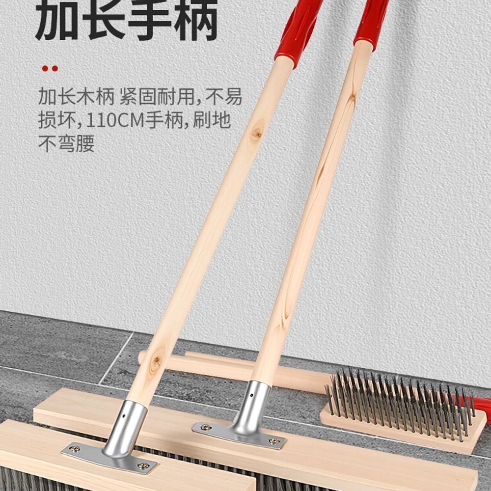 철 브러쉬 청소 철솔 청소솔 스텐 마대 스크 A. 스테인리스 스틸 와이어 20cm 전체 세 - 상세 이미지 4