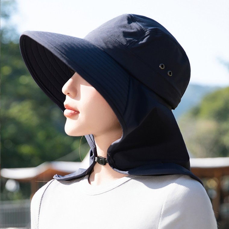 여성 멀티 아이스 쉐이드 버클 챙 모자 등산 아웃도어 캠핑 플랩캡 썬햇