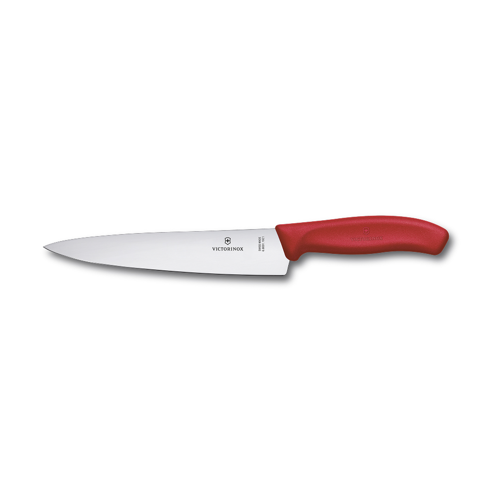 빅토리녹스 스위스 클래식 일자날 셰프 나이프 19cm 레드 6.8001.19C1B - 상품 이미지