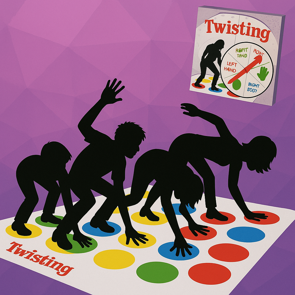 빌리네집 트위스터 보드게임 가족놀이 홈 파티 제품 이미지