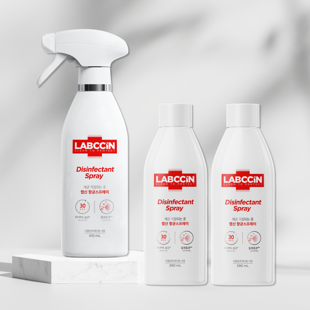 [슈퍼적립] 랩신 항균 스프레이 410mlX1개+항균 스프레이 리필 390mlX2개