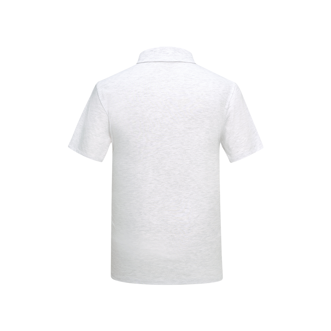 요넥스 253TS057U 배드민턴 카라 반팔 티셔츠 남녀공용 데일리웨어 멜란지화이트 - 상세 이미지 3