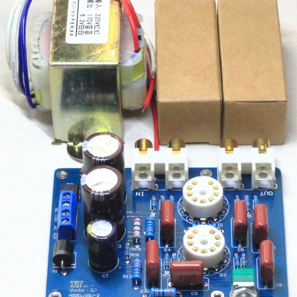 LJM QUAD405 클론 산재 쌍의 채널 키트 알루미 A. 산란 부품 6N3 변압기 포함 - 상세 이미지 3