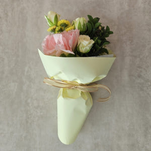 유스풀몰 핑크 손바닥 꽃다발 생화 택배 납골당 추모꽃 솔직 후기 | 실사용자 리뷰 분석 - 상품 이미지 4