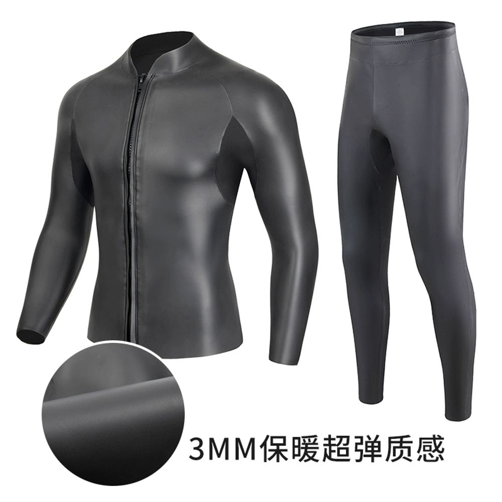 수영강사슈트 서핑복 잠수복 블랙탑 해녀복 패들 상의 A. 2.53mm 블랙 탑, A. S - 상세 이미지 2