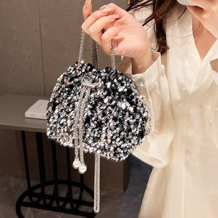 여성 트윙클 글 복조리 크로스백 가방 숄더백 여름 작은 미니 보조