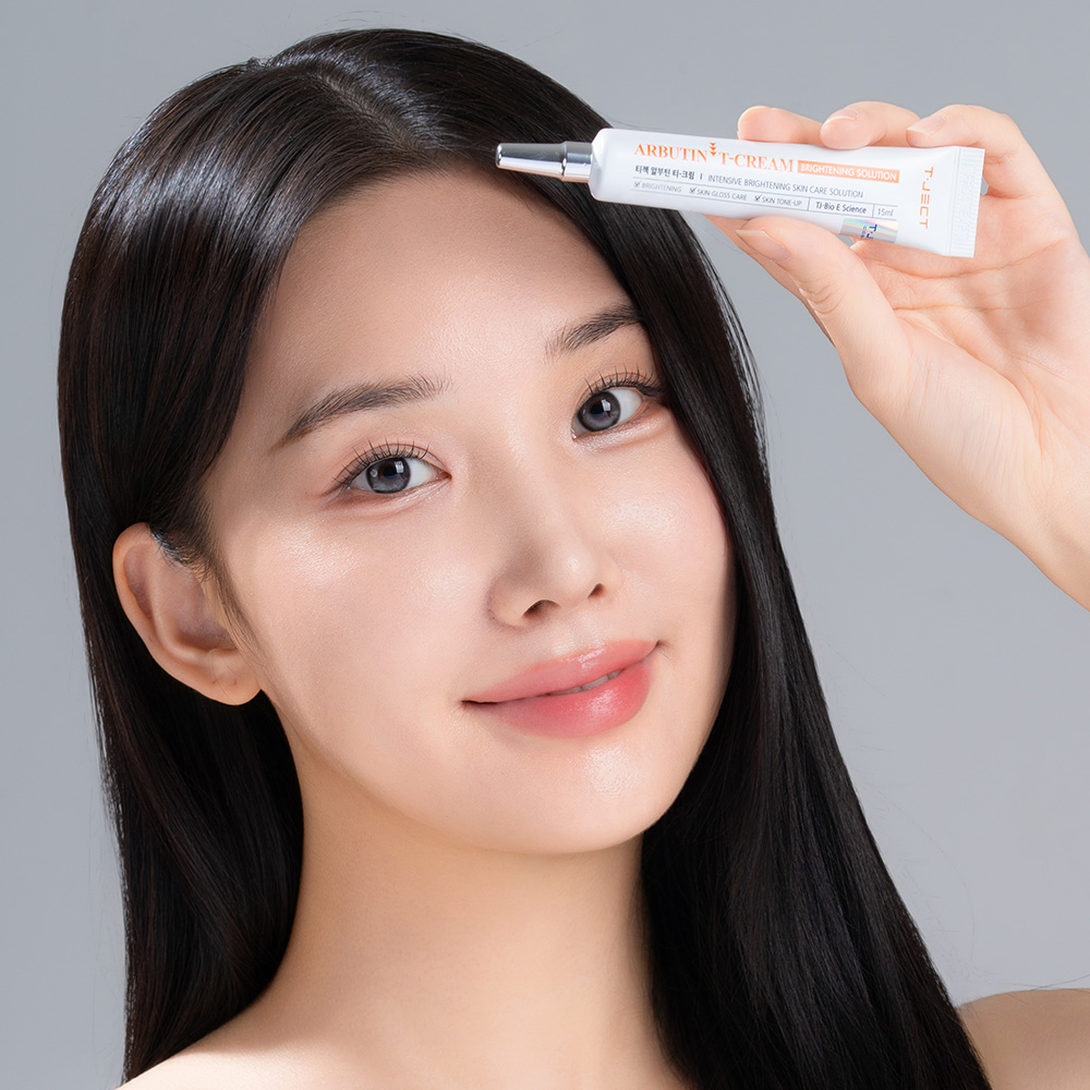 티젝 알부틴5% 기미 멜라토닝 미백 크림 15ml - 상세 이미지 2