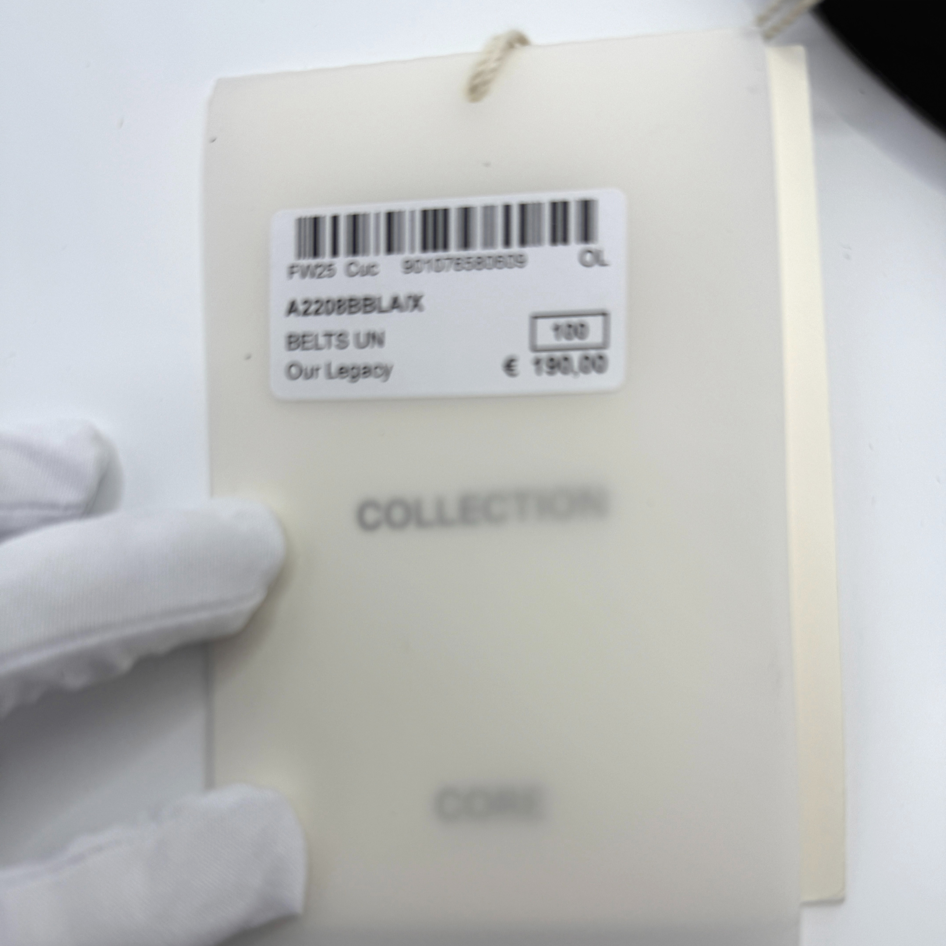 아워레가시 2cm 벨트 블랙 A2208BBLA 이미지 6
