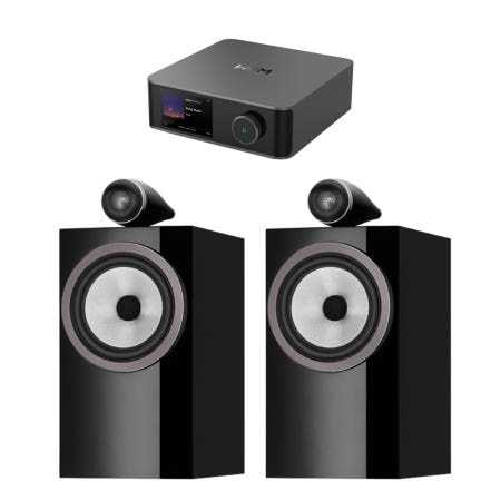 WiiM(윔) Amp Ultra + B&W 705 S3 오디오 스피커