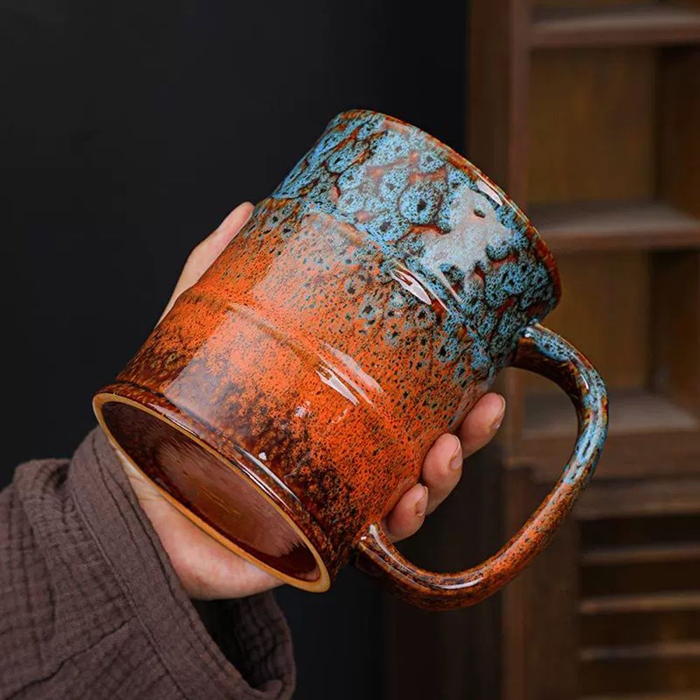 양철화분 레트로 벽걸이 벽걸이화분 인테리어 가드 A. 600ml, A. 금은 물을 생산한다 - 상세 이미지 4