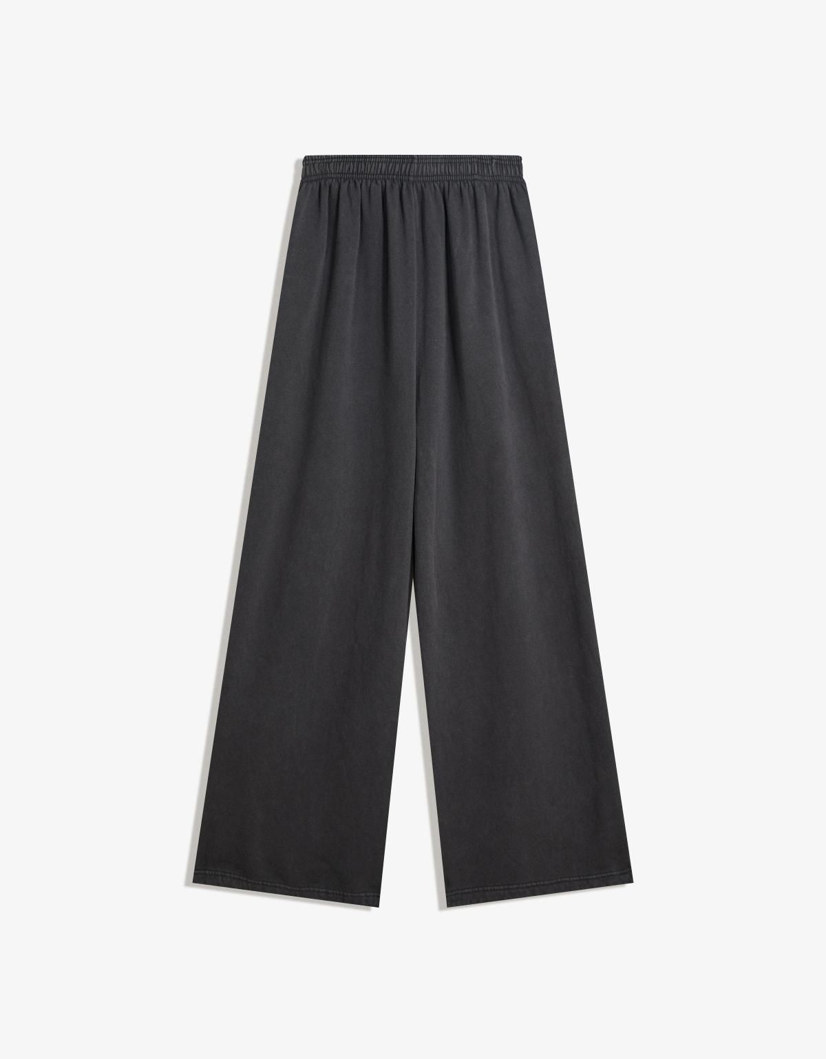 버쉬카 와이드핏 스토퍼 플러시 조거 팬츠 5103/700 DARK GREY - 메인 이미지