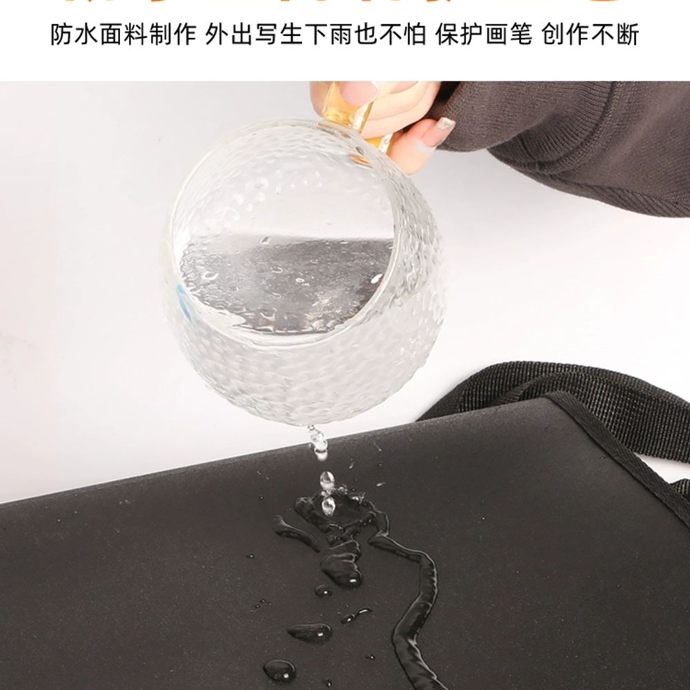 도화지 a1 a2 가방 파일 그림 보관 180g a3 페이퍼 미 A. A3 휴대용 파일 백 - 상세 이미지 4