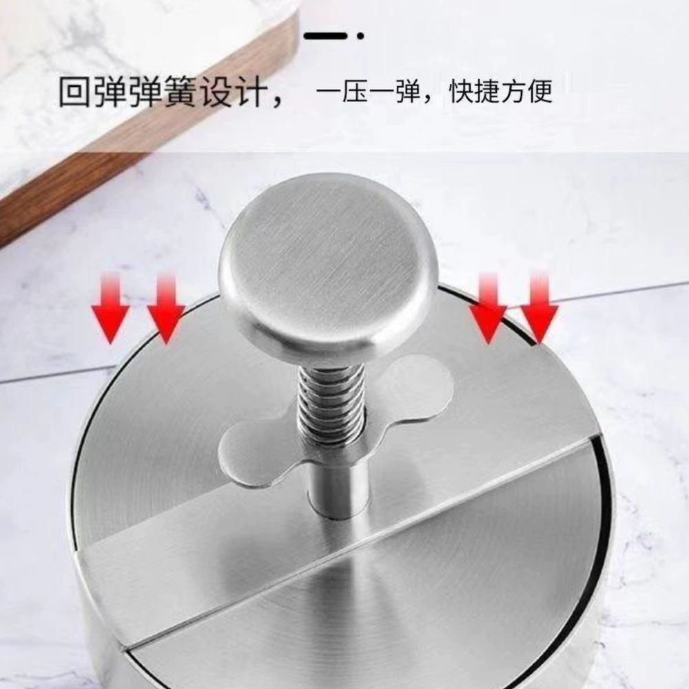 햄버거패티만들기 프레스 떡갈비 주방 메이커 80mm 누르기 A. 8cm 케이크 프레스 - 상세 이미지 3
