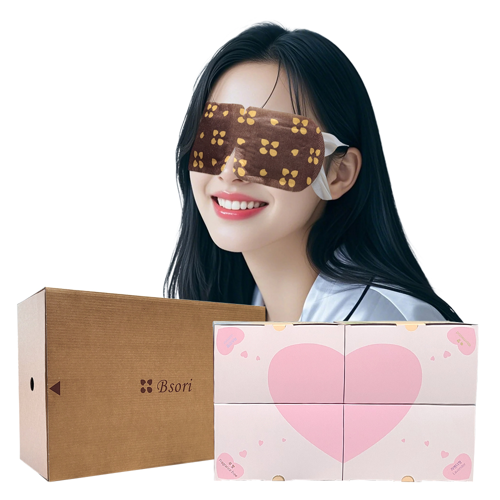 잠이솔솔 일이술술 선물세트 온열안대 향4종 100매 구성 - 상품 이미지