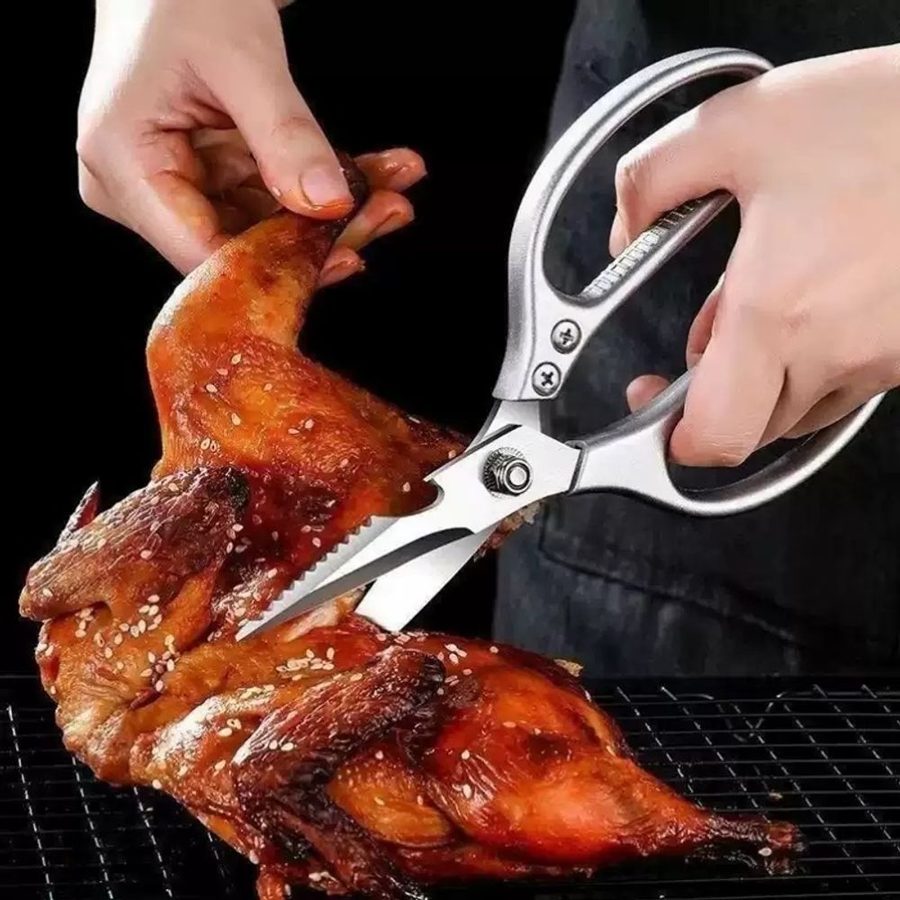 일본 강한 뼈절단 가위 다기능 큰손잡이 스테인레스 산업용 A. 은 - 상품 이미지